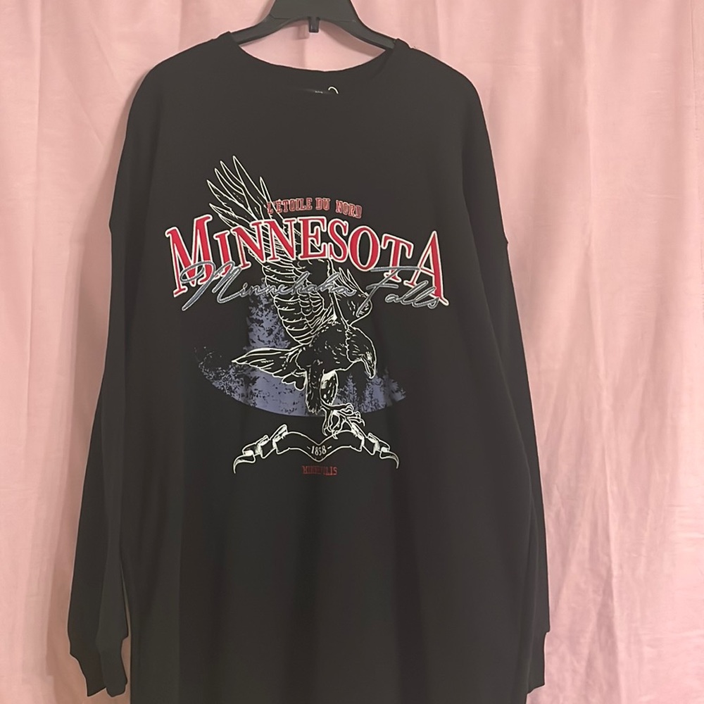 Brand New Black Bershka sweater size medium (runs large so it could fit a large)